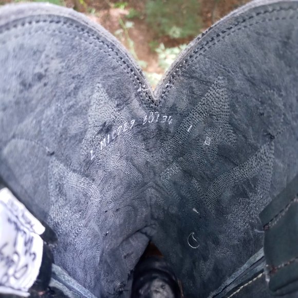 Larry Mahan Crocodile Western boots - Picture 3 of 8